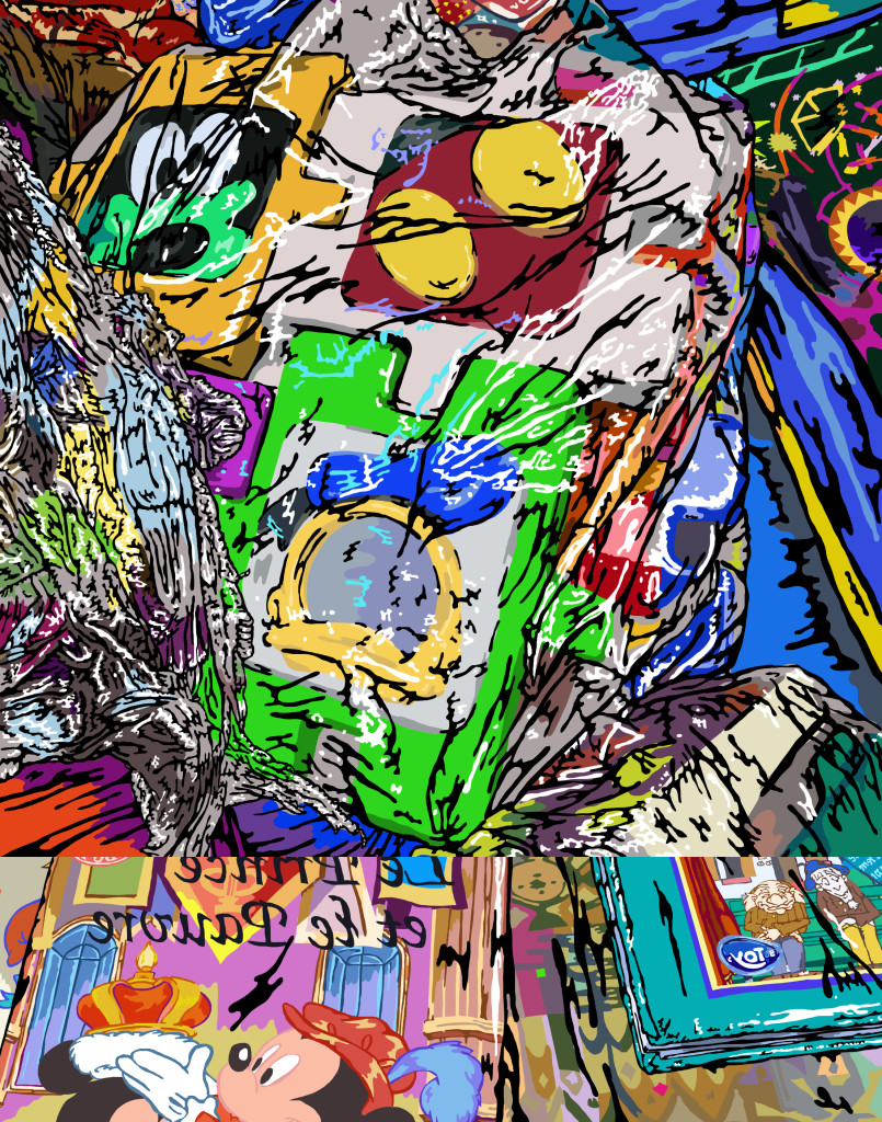 CARTOON OPTIMIST – centre d’art d’Estienne, Pont-Scorff, France