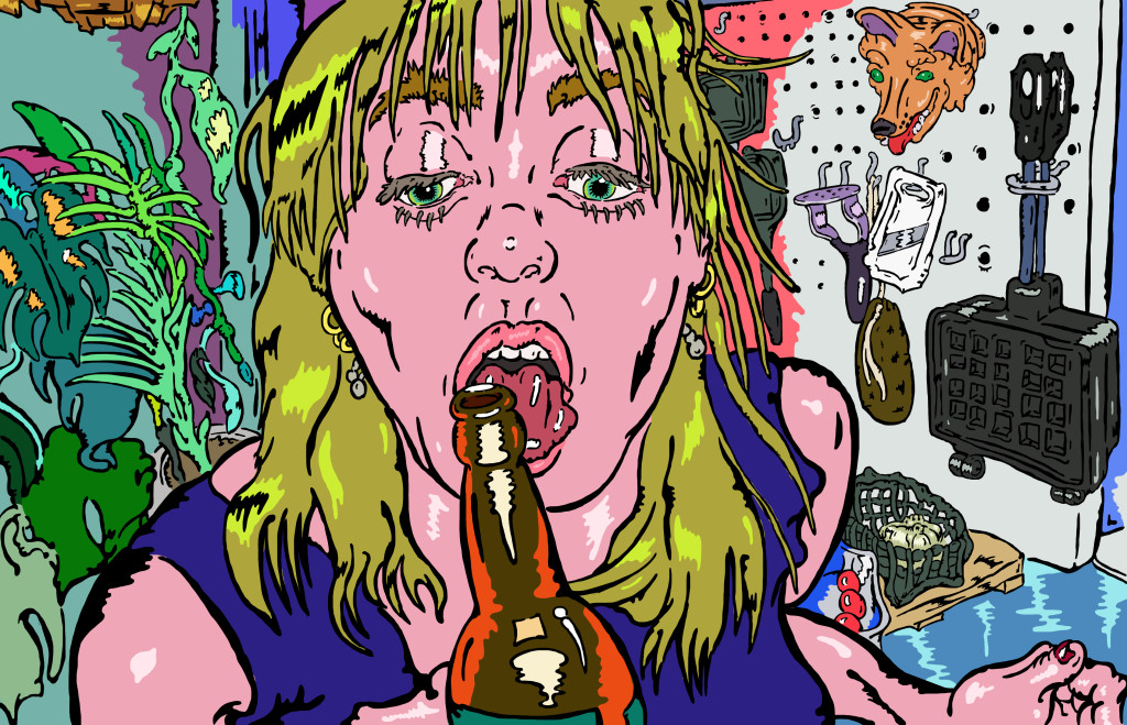 toi t’es ma princesse (digital drawings-serie)