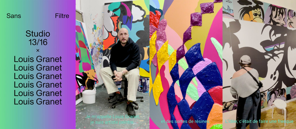 Mural – Studio 13/16 – Centre Pompidou (vidéo)